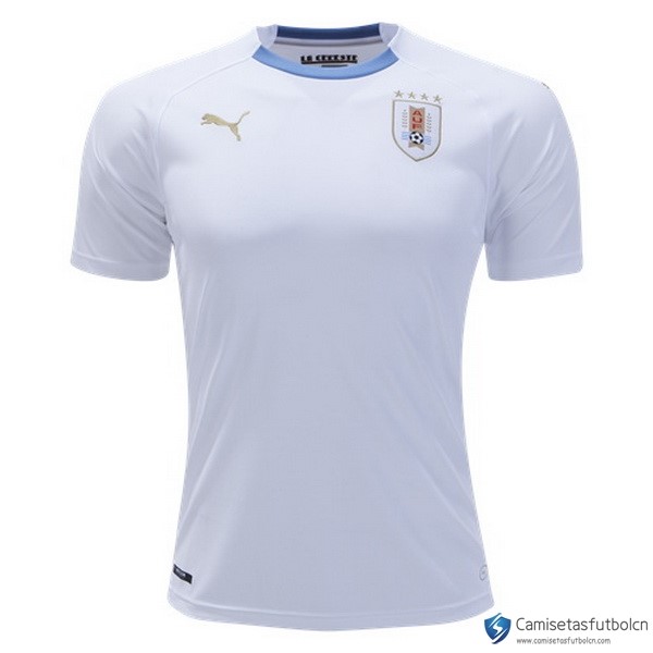 Camiseta Seleccion Uruguay Segunda equipo 2018 Blanco